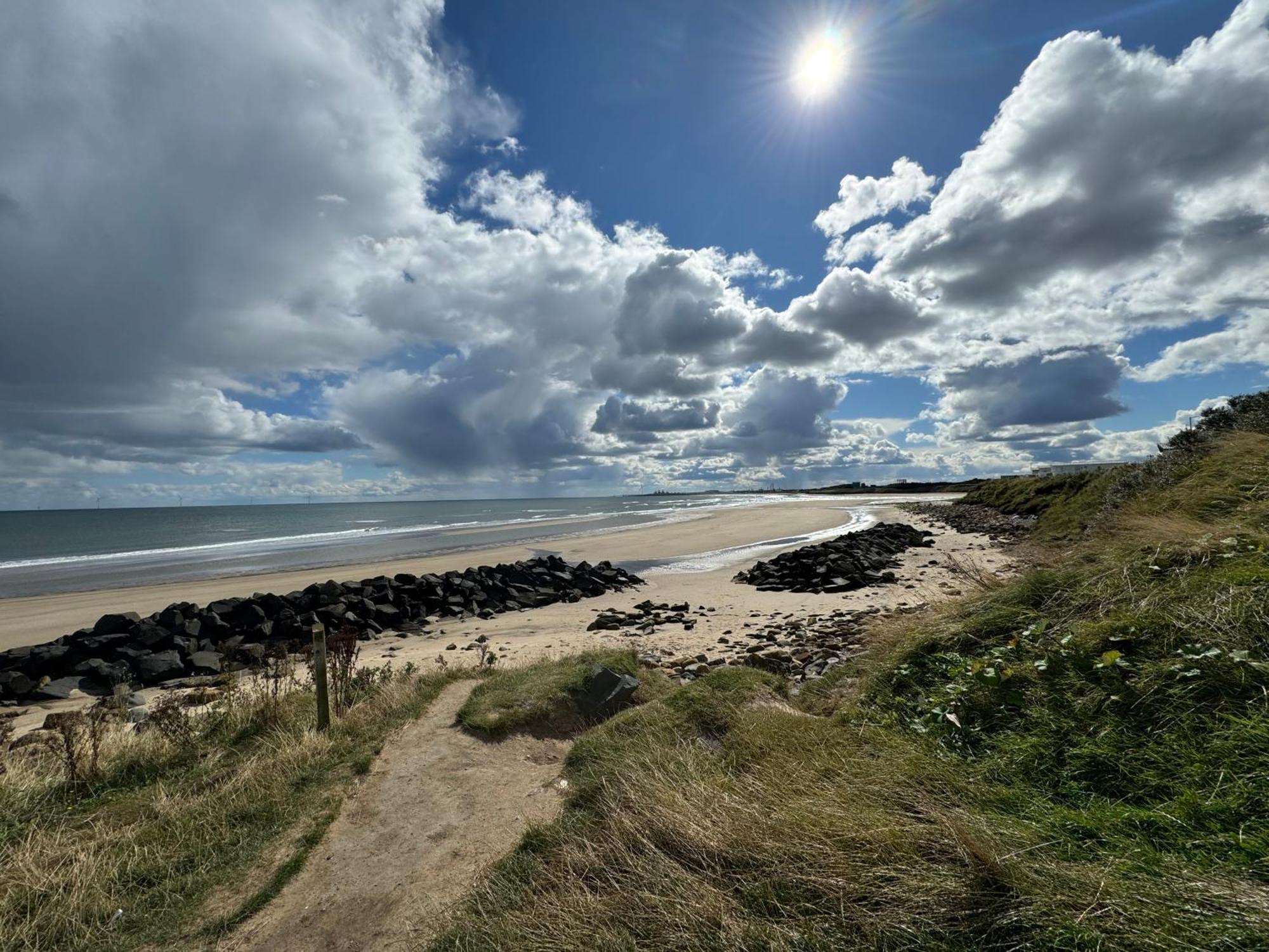 New Sea View Platinum Caravan With Huge Decking Newcastle upon Tyne Exterior photo